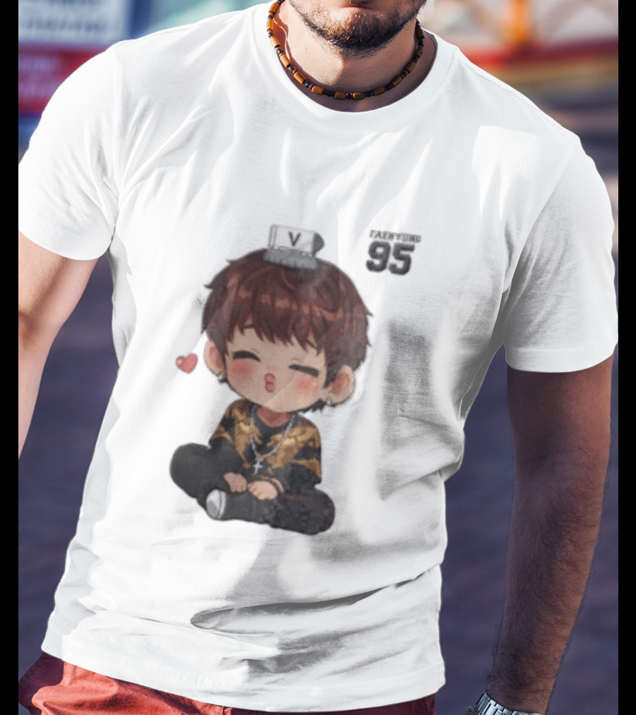 Taehyung V BTS 95 Kawaii Chibi T-Shirt
