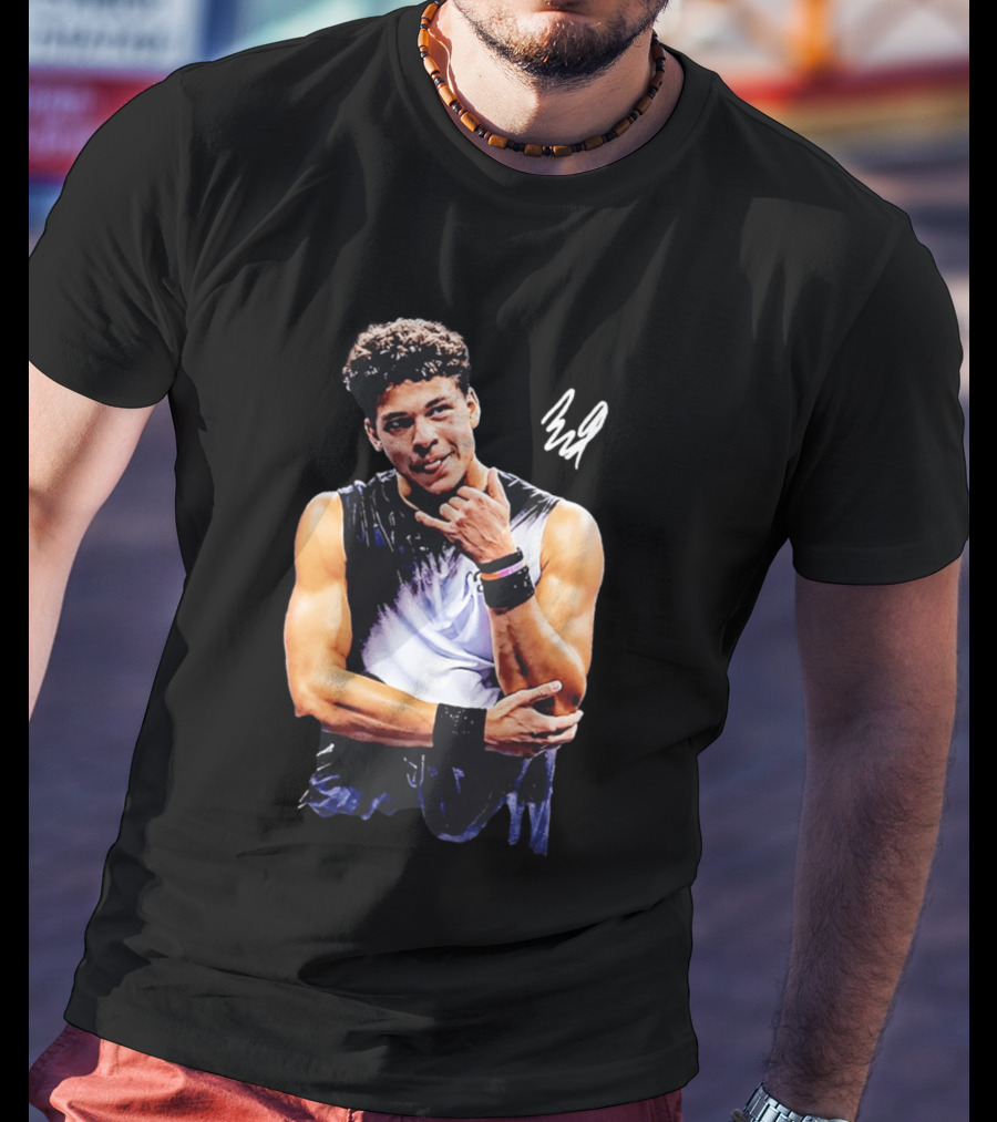 Ben Shelton Call Answered Tennis Gesture T-Shirt