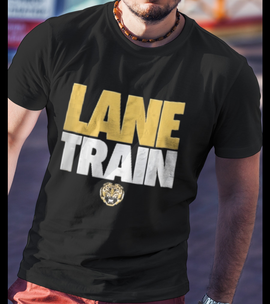 LSU Tigers NCAA Lane Train With Fierce Tiger T-Shirt