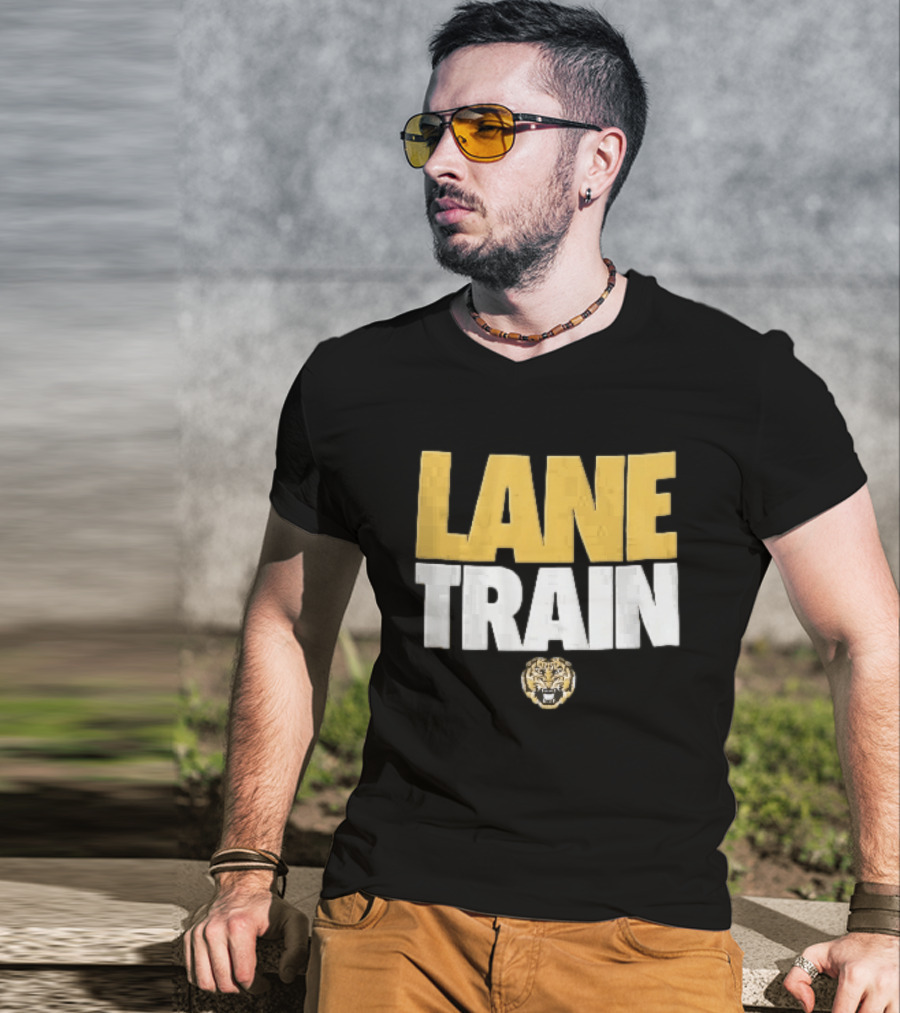 LSU Tigers NCAA Lane Train With Fierce Tiger T-Shirt
