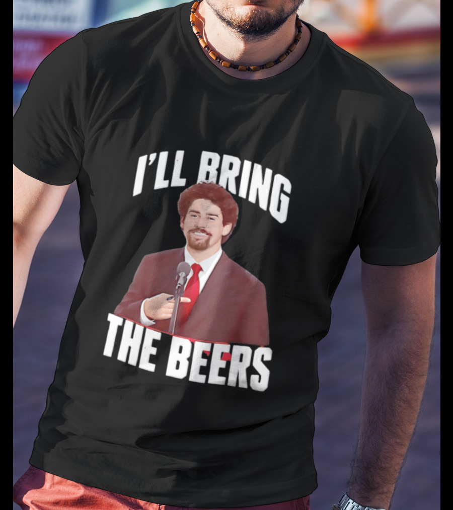 I'LL Bring The Beers Suit Red Tie T-Shirt