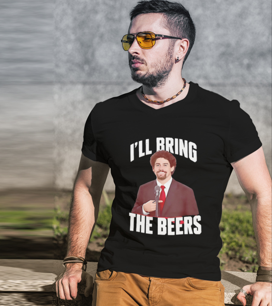 I'LL Bring The Beers Suit Red Tie T-Shirt