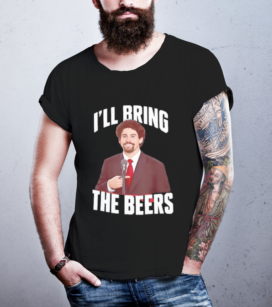 I'LL Bring The Beers Suit Red Tie T-Shirt