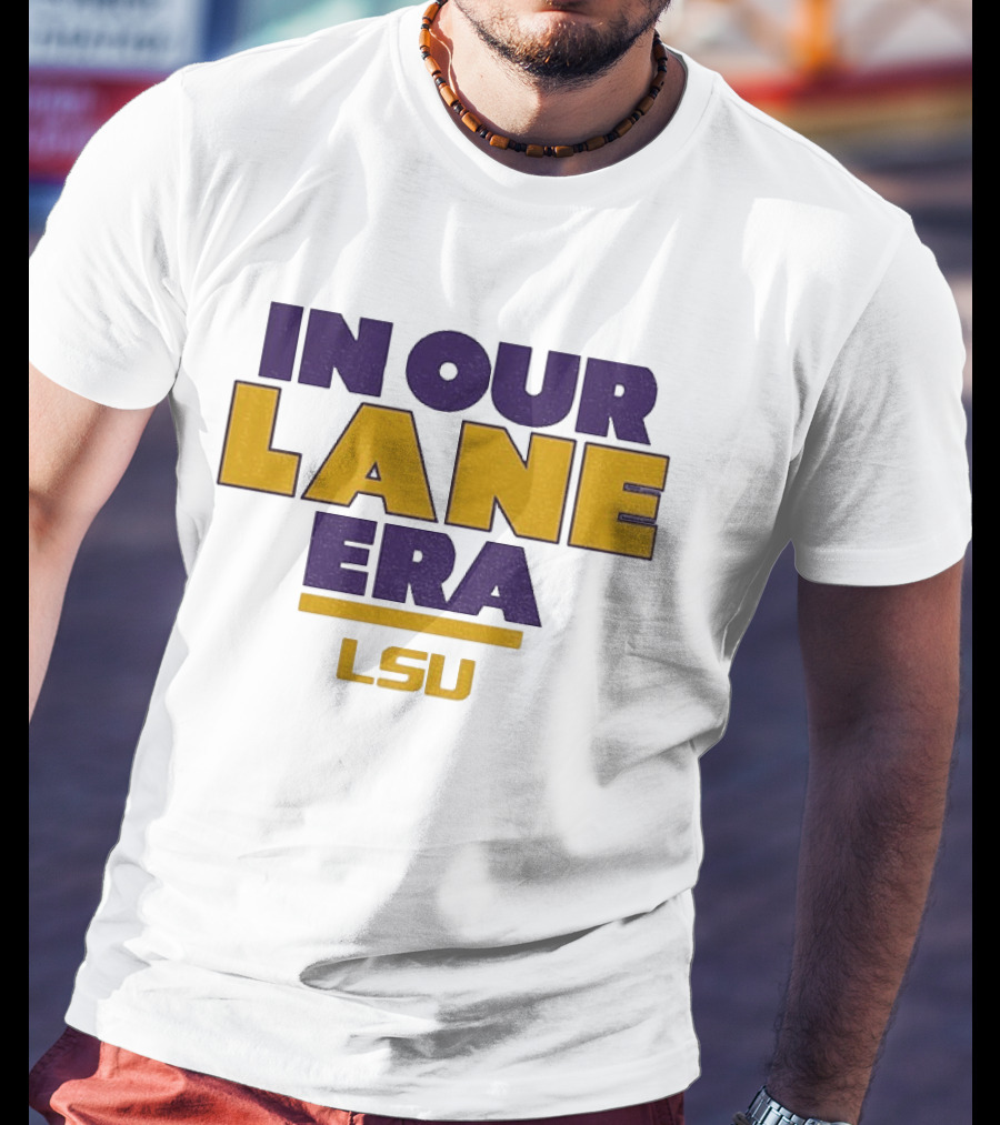 LSU In Our Lane Era Lane Kiffin Football T-Shirt