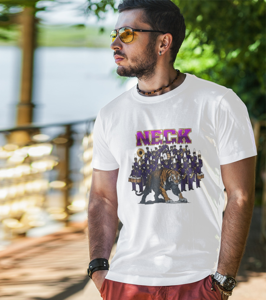 LSU Tigers Neck Marching Band Louisiana State University T-Shirt