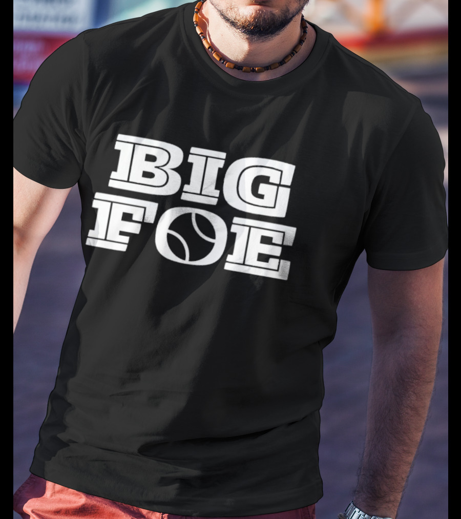 BIG FOE Frances Tiafoe Professional Tennis Ball T-Shirt
