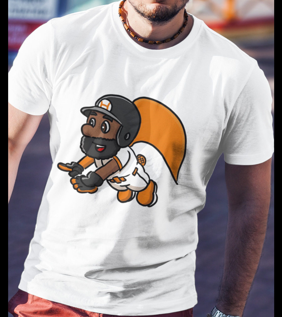 Super Baseball Bros Diving Catch Gamer Parody Superhero Player T-Shirt