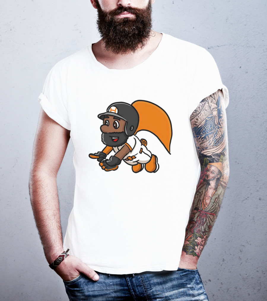 Super Baseball Bros Diving Catch Gamer Parody Superhero Player T-Shirt