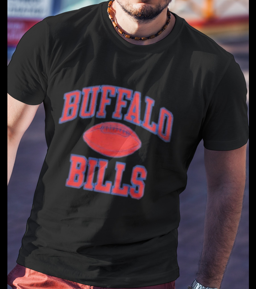 Buffalo Bills Gridiron Lightweight Football Fan T-Shirt