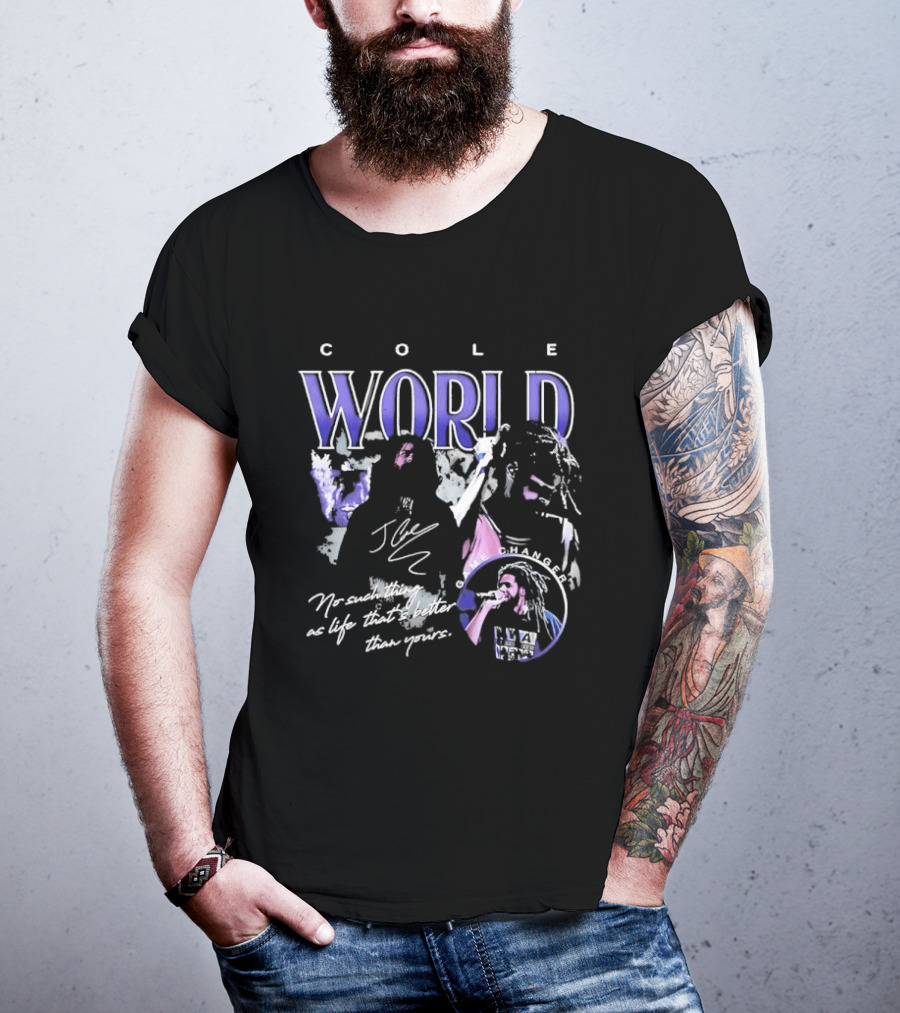 Cole World J. Cole Inspirational Music Game Changer T-Shirt
