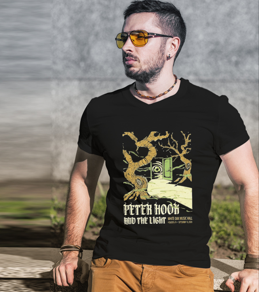 Peter Hook And The Light White Oak Music Hall Houston September 10 2026 Event T-Shirt