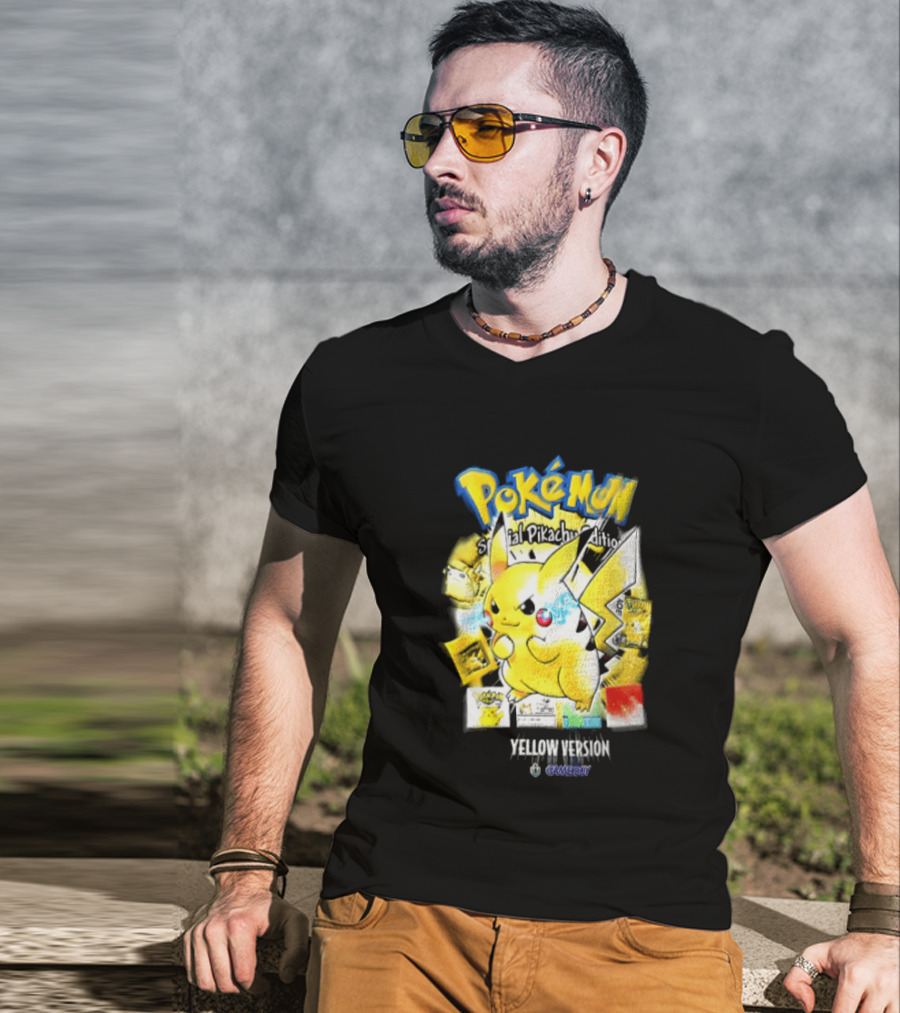 Pokémon Special Pikachu Edition Yellow Version Game Boy Nintendo T-Shirt