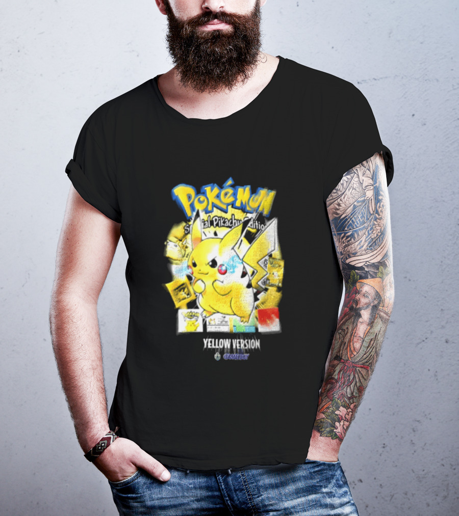 Pokémon Special Pikachu Edition Yellow Version Game Boy Nintendo T-Shirt
