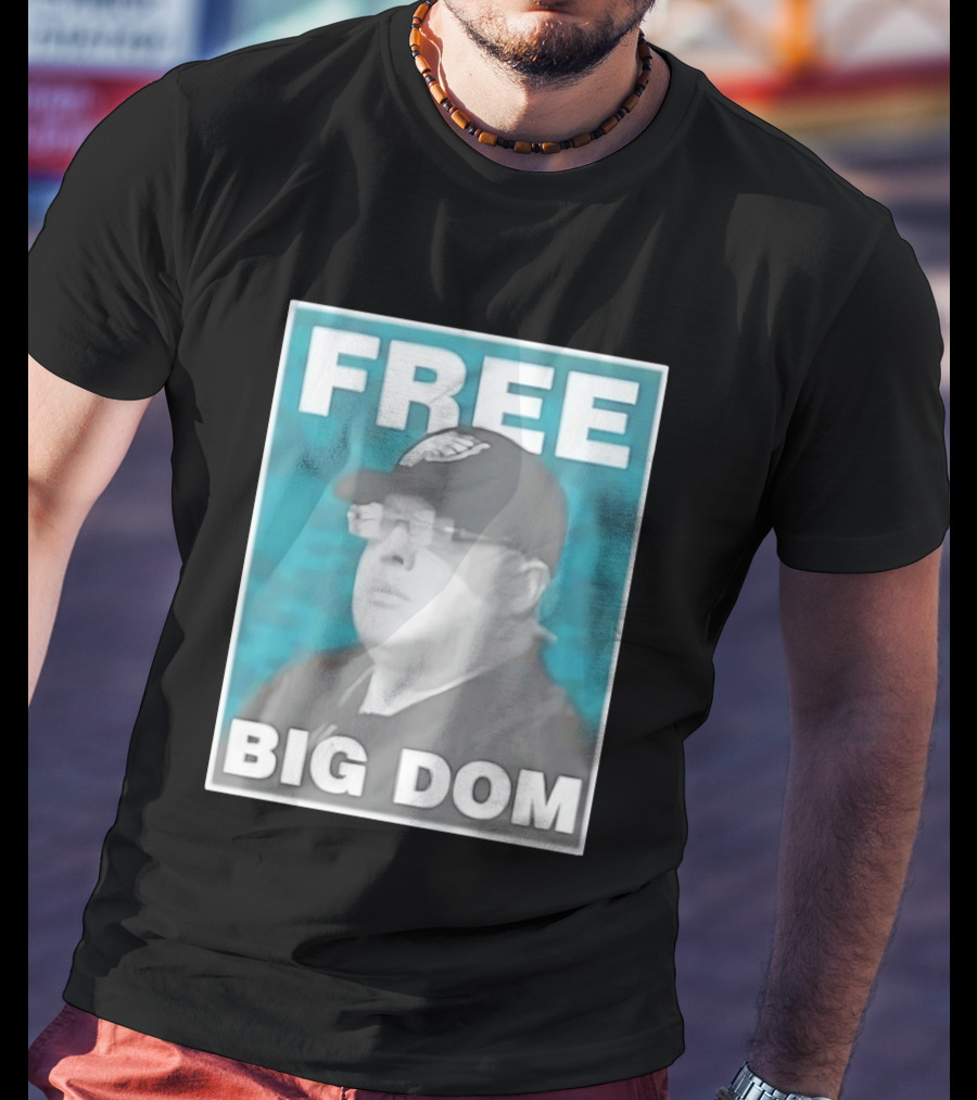 Philadelphia Eagles SEAL Team S07 Free Big Dom T-Shirt