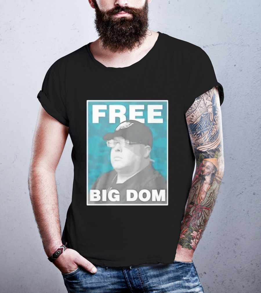 Philadelphia Eagles SEAL Team S07 Free Big Dom T-Shirt