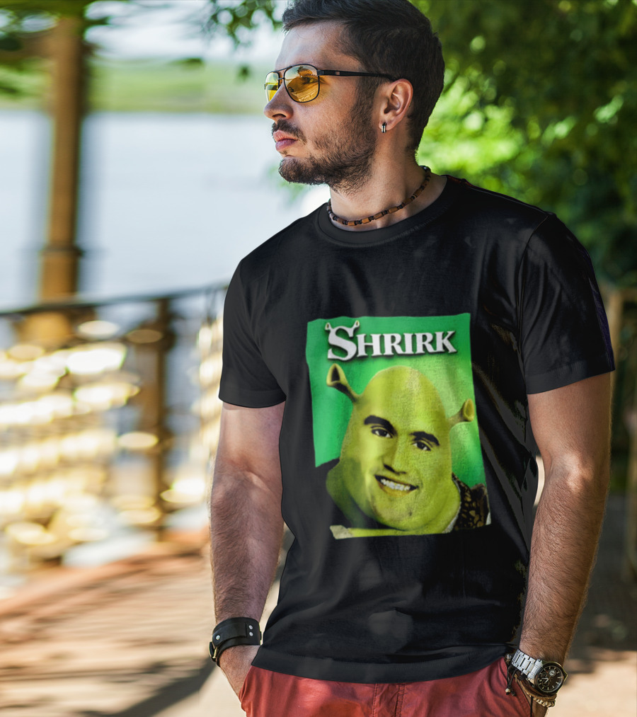 Shrirk Shrek Meme Face Swap Ogre T-Shirt