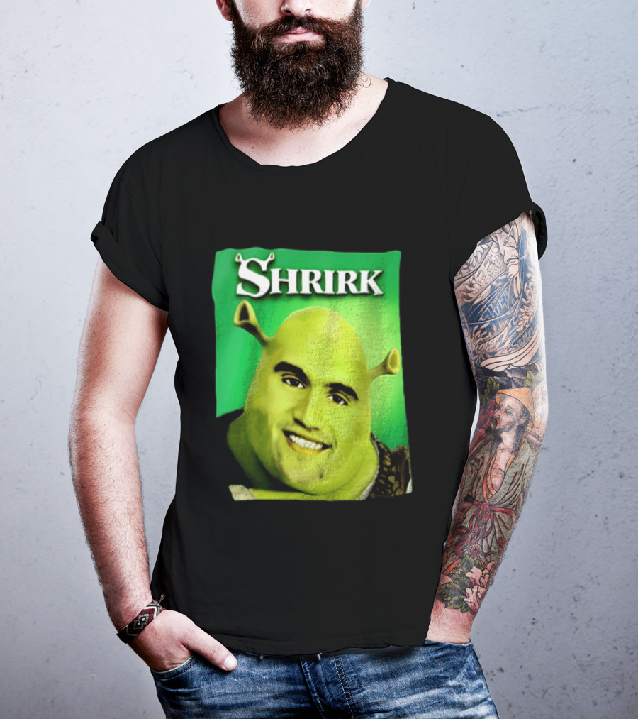 Shrirk Shrek Meme Face Swap Ogre T-Shirt