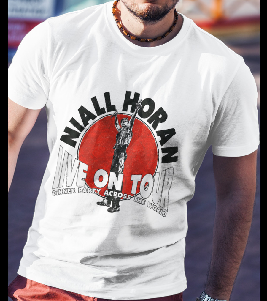 Niall Horan Live On Tour Dinner Party Across The World T-Shirt