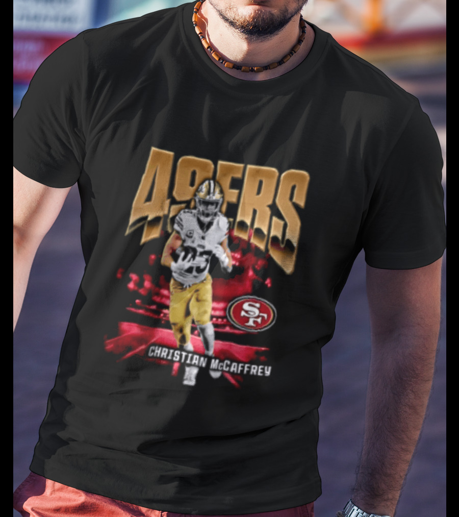 49ers Christian McCaffrey SF Football T-Shirt