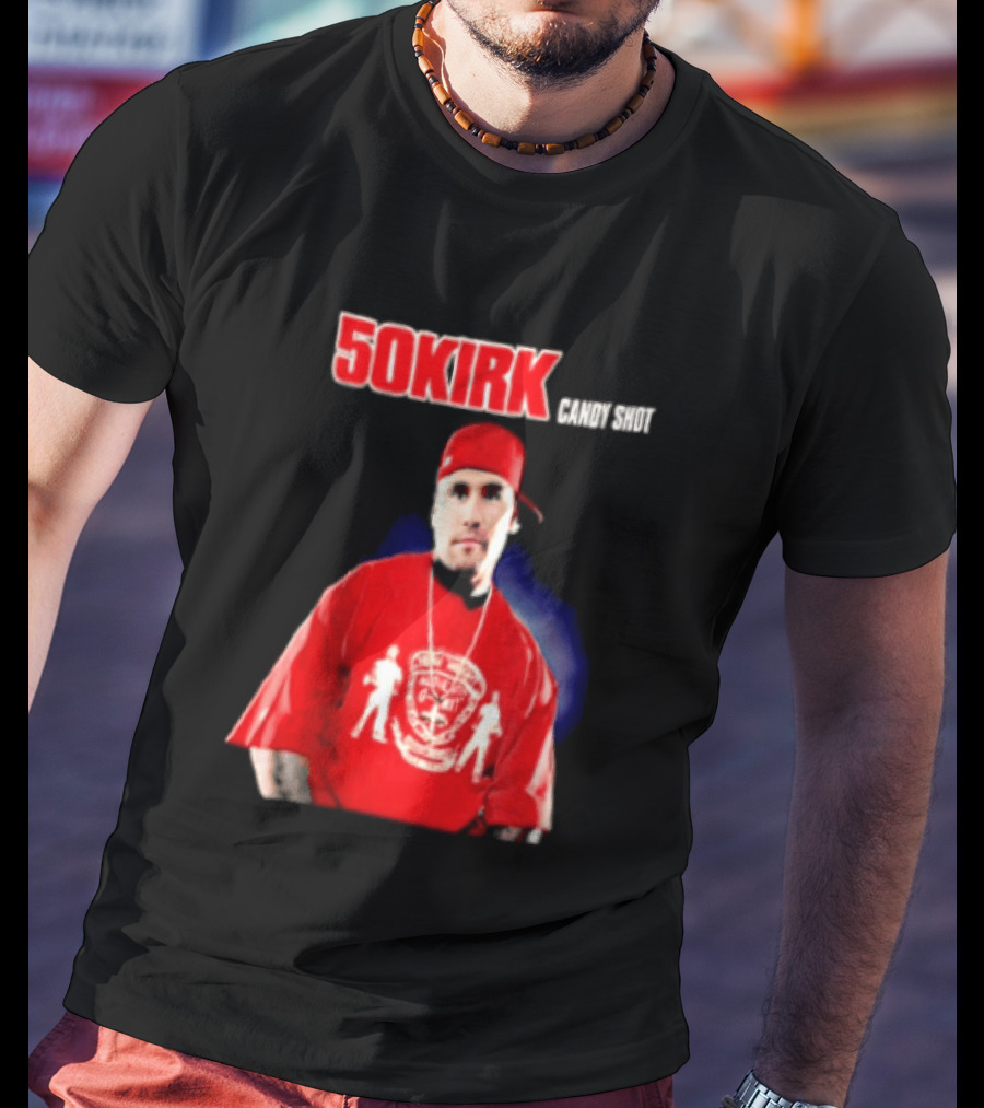 50KIRK Candy Shot Man Red Outfit T-Shirt