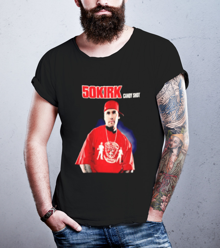 50KIRK Candy Shot Man Red Outfit T-Shirt