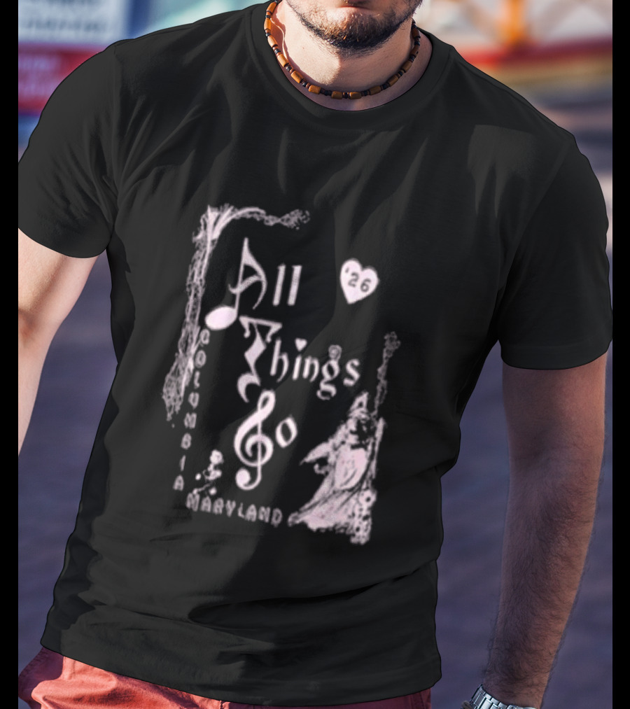 All Things Go NYC Festival 2026 DC Garden Angel T-Shirt
