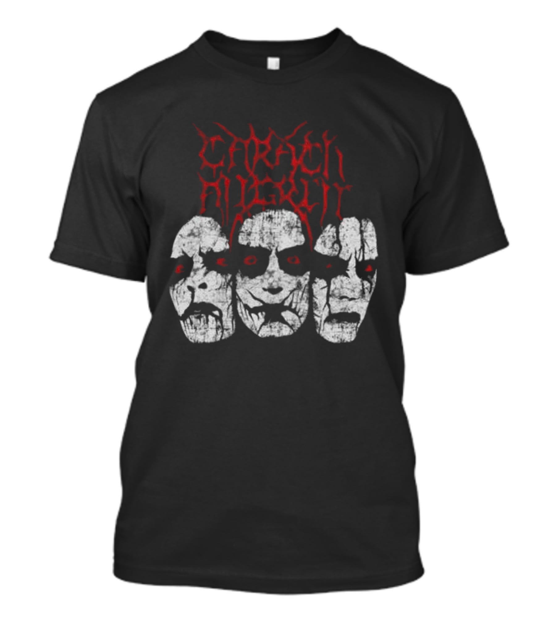 Carach Angren Horror Mask Trio Backstage Rock Store T-Shirt