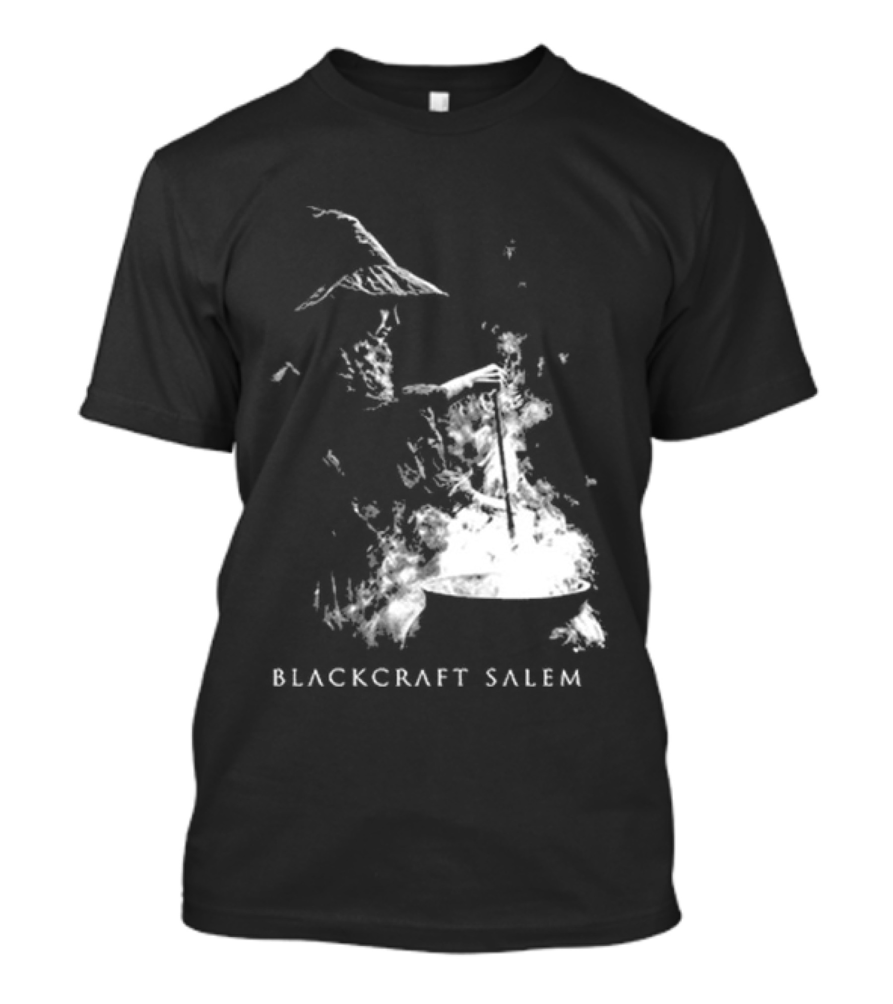 Blackcraft Salem Don't Tell Me How To Be A Witch If I Wanted Rules I'd Go To Church T-Shirt