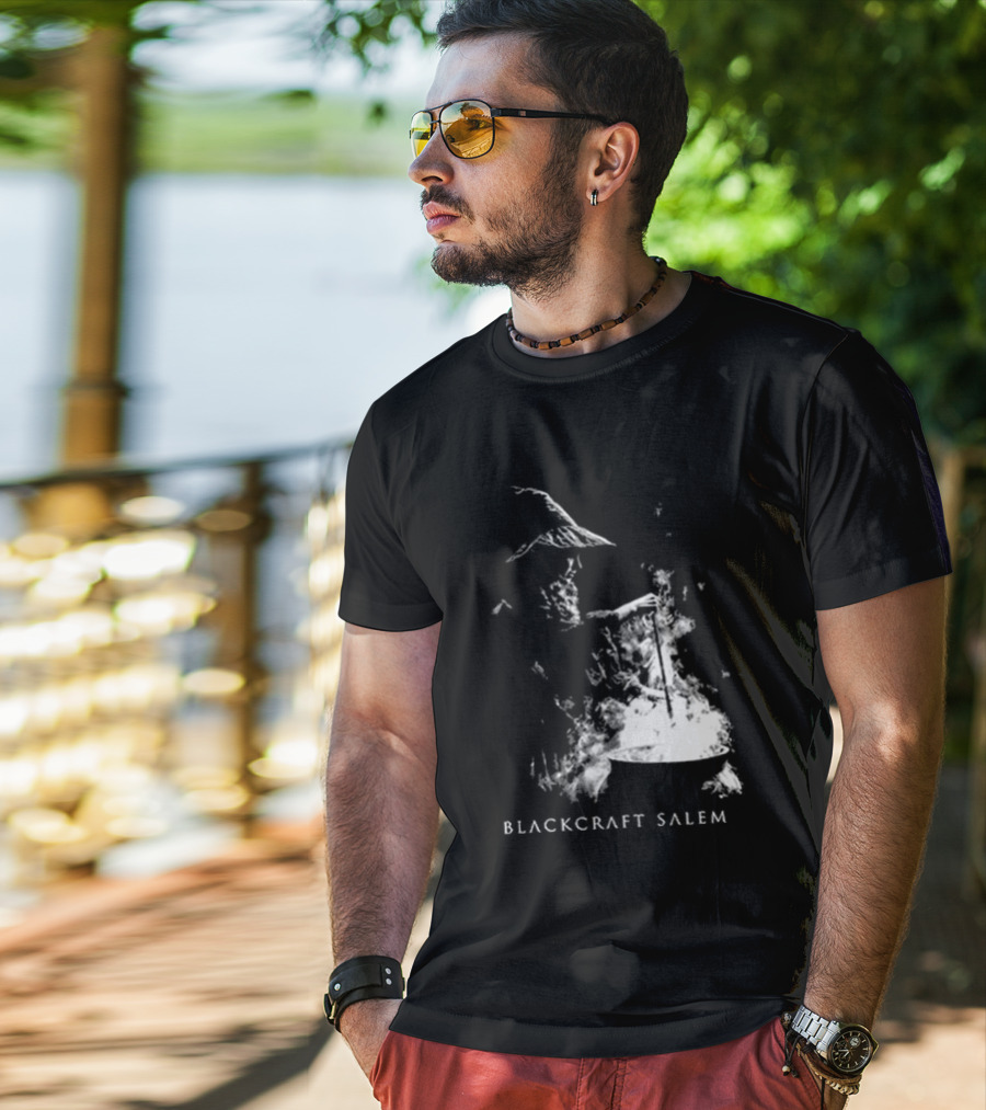 Blackcraft Salem Don't Tell Me How To Be A Witch If I Wanted Rules I'd Go To Church T-Shirt