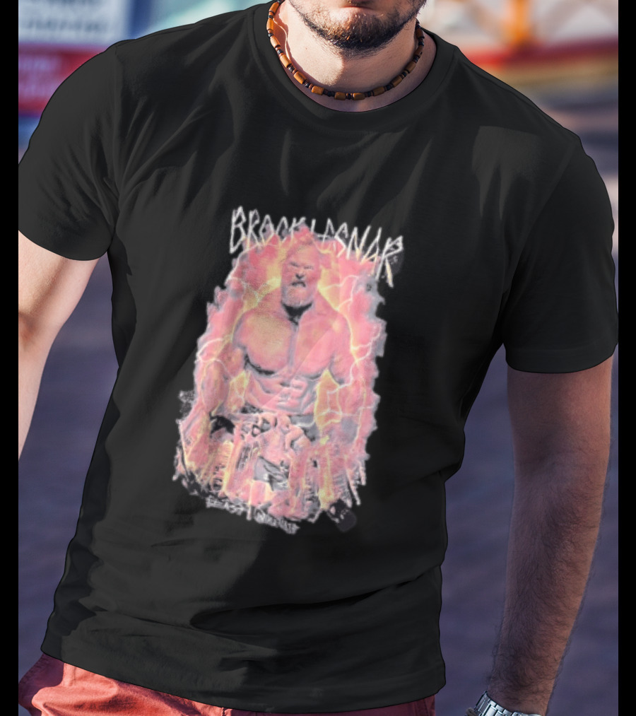 Brock Lesnar Beast Incarnate WWE Lightning Power T-Shirt