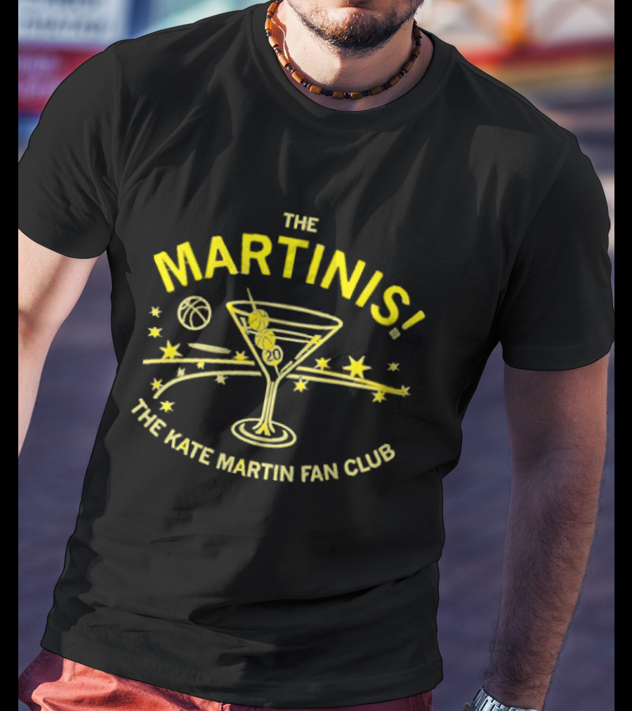 The Martinis Kate Martin Fan Club Starry Cocktail T-Shirt