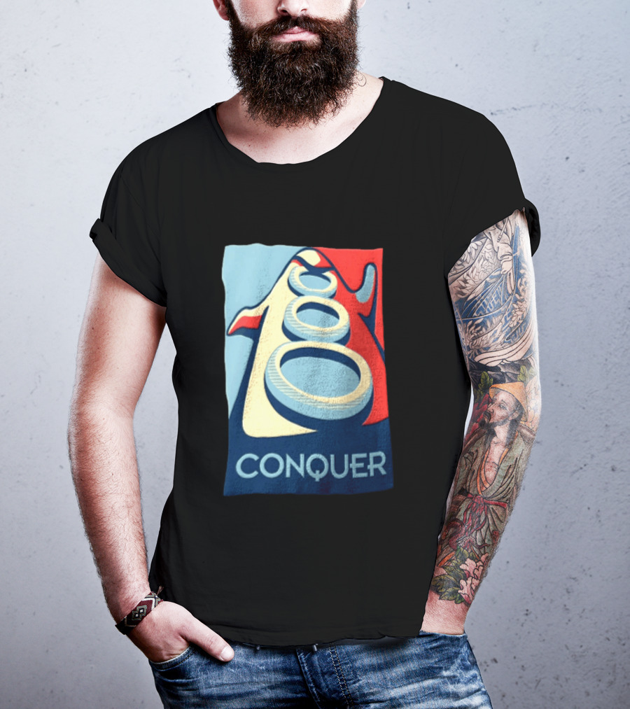 Conquer Penguin Three Rings T-Shirt