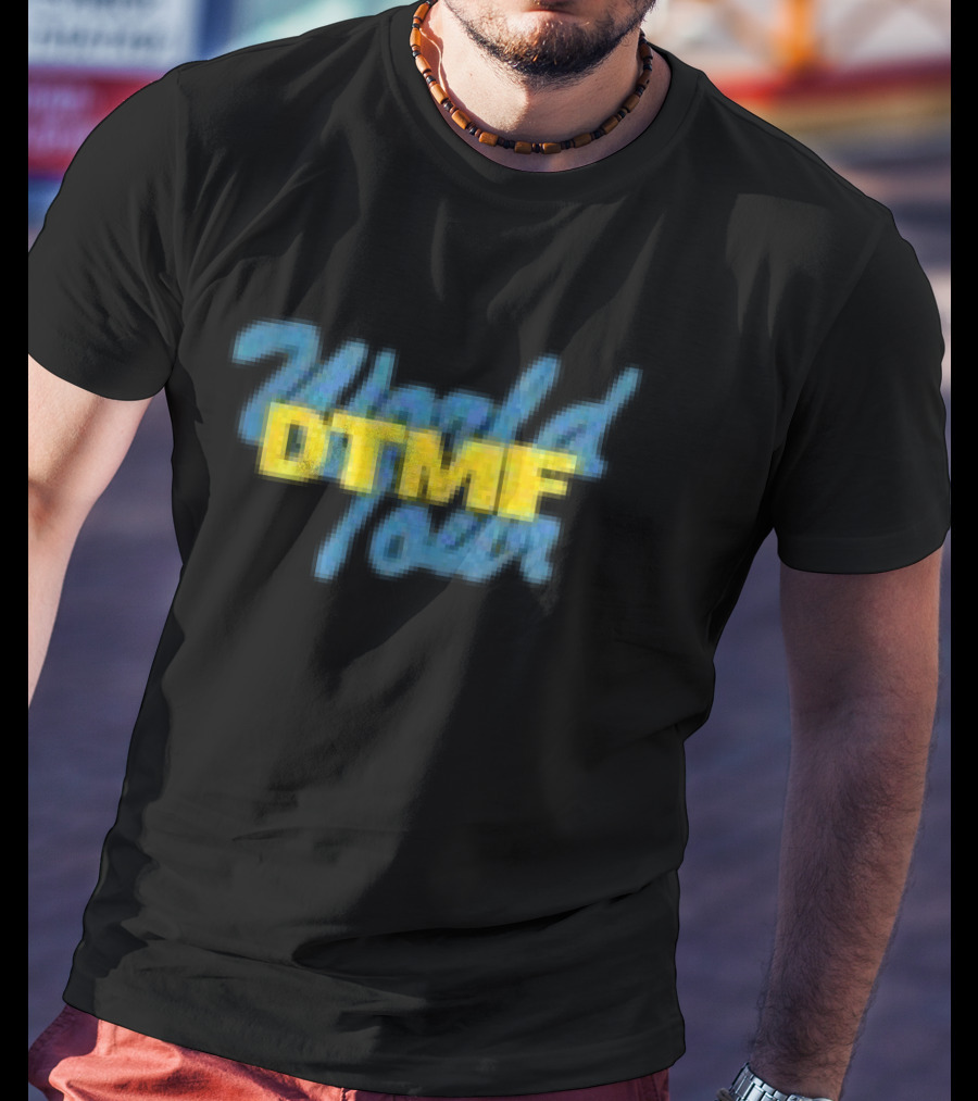 Debi Tirar Mas Fotos Dtmf World Tour Black T-Shirt