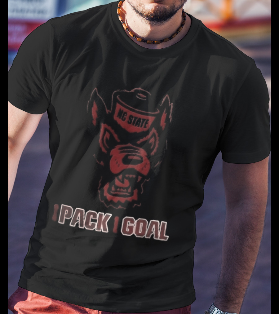 NC State Wolfpack NCAA Pack Goal Sailor Hat Camouflage T-Shirt