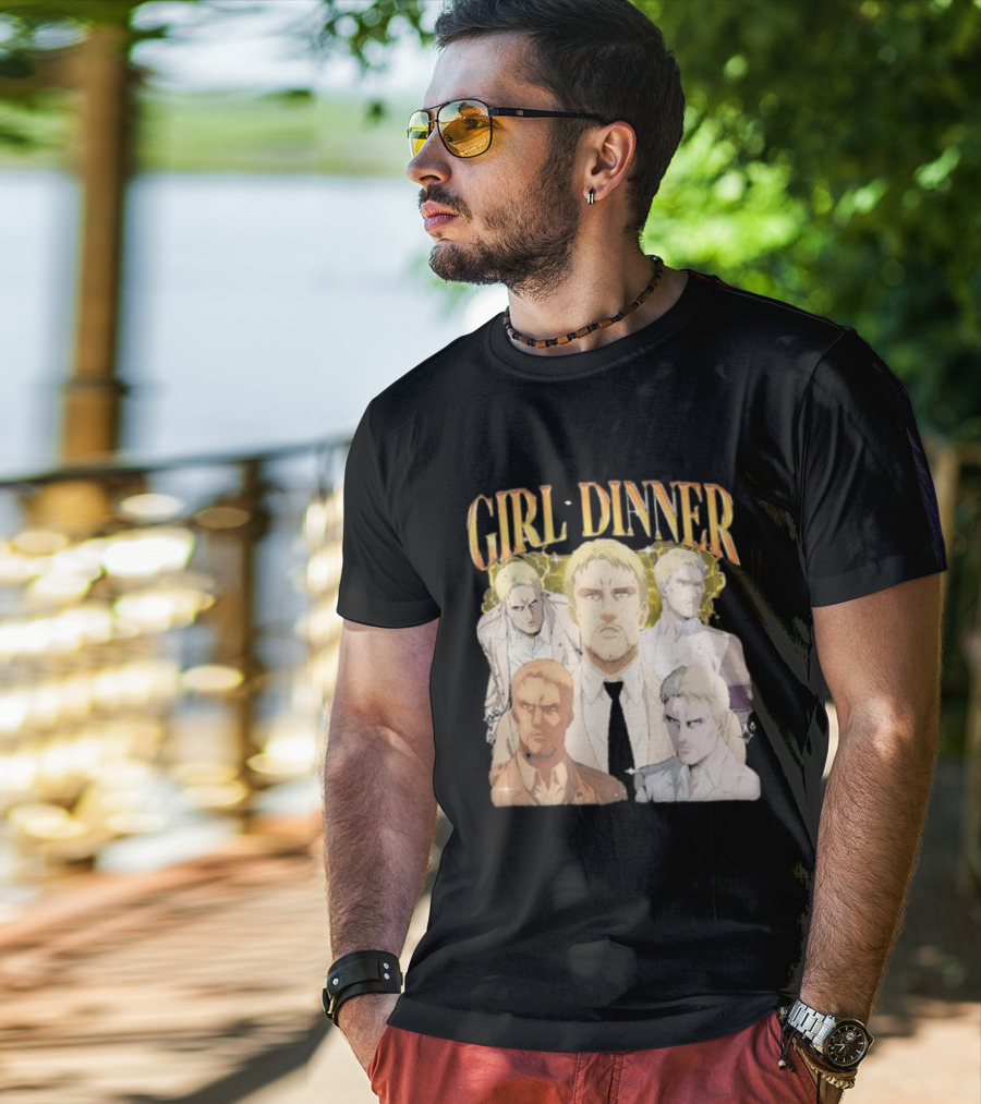 Niall Horan Girl Dinner 2026 New Anime Characters T-Shirt