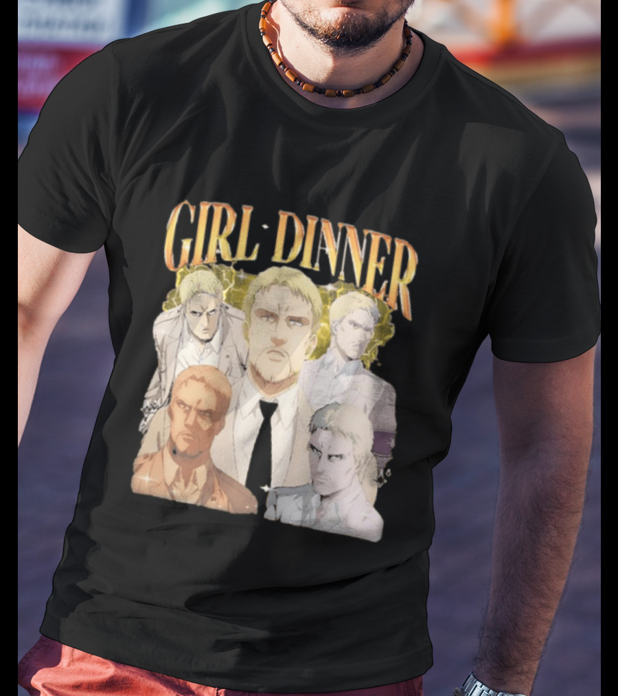 Niall Horan Girl Dinner 2026 New Anime Characters T-Shirt