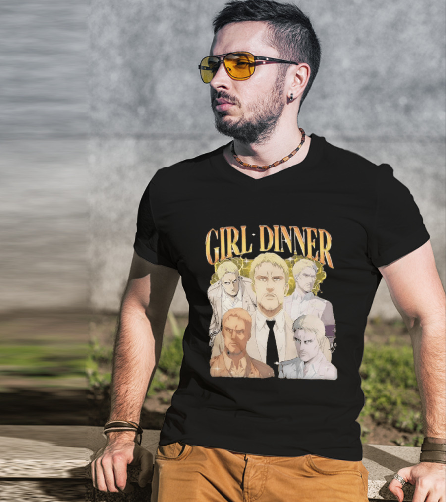 Niall Horan Girl Dinner 2026 New Anime Characters T-Shirt