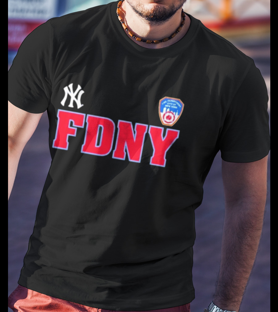 NY Yankees FDNY City Of New York 2026 T-Shirt