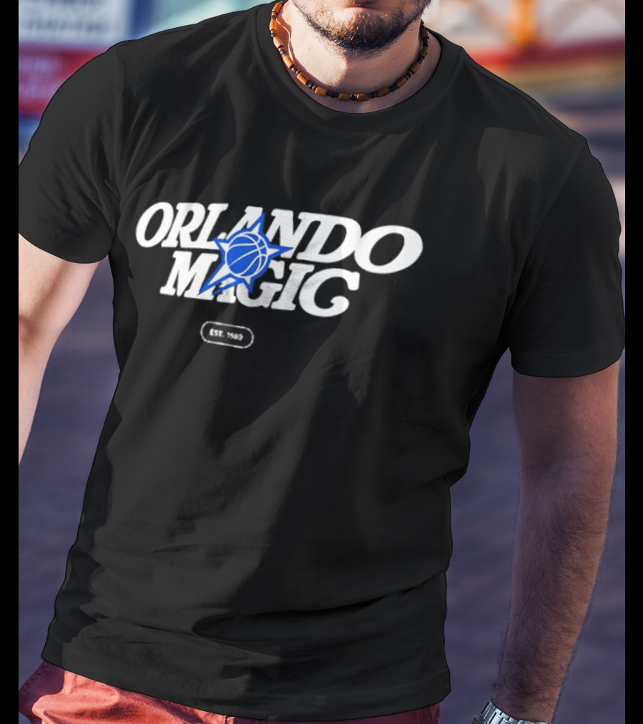 Orlando Magic Est 1989 Star Basketball T-Shirt