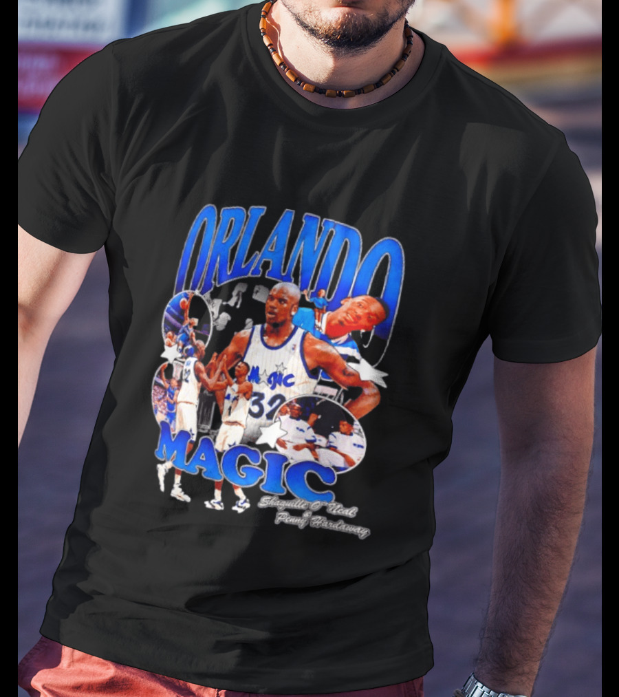 Orlando Magic Shaquille O'Neal Penny Hardaway Legends T-Shirt