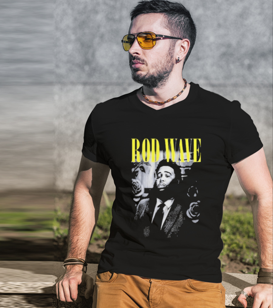 Rod Wave Don't Look Down Tour 2026 Rose Garden Concert Dates T-Shirt