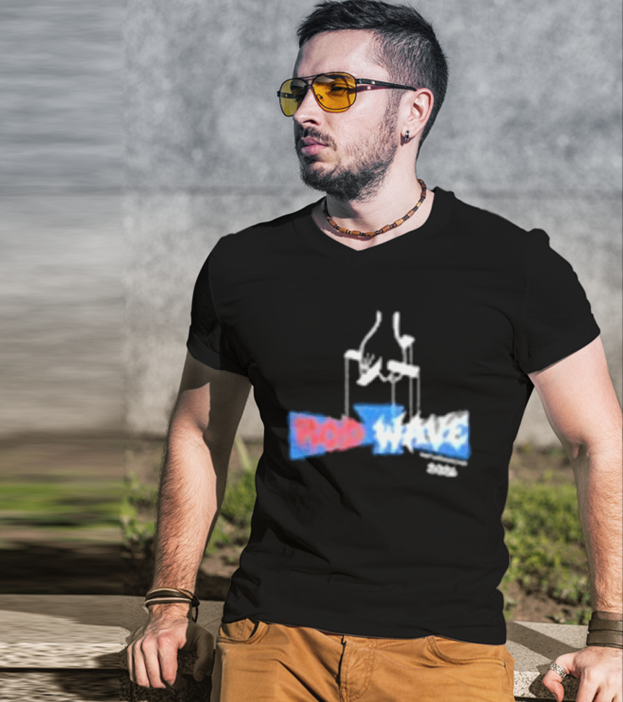 Rod Wave Don't Look Down Tour 2026 Rodfather Hands T-Shirt