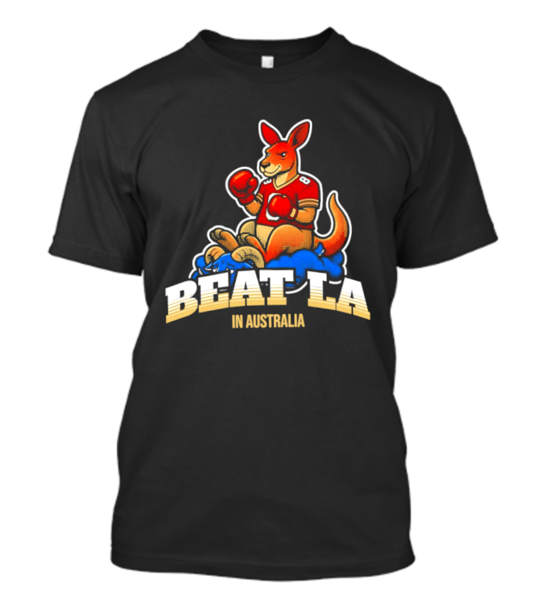San Francisco 49ers Beat LA Kangaroo In Australia T-Shirt