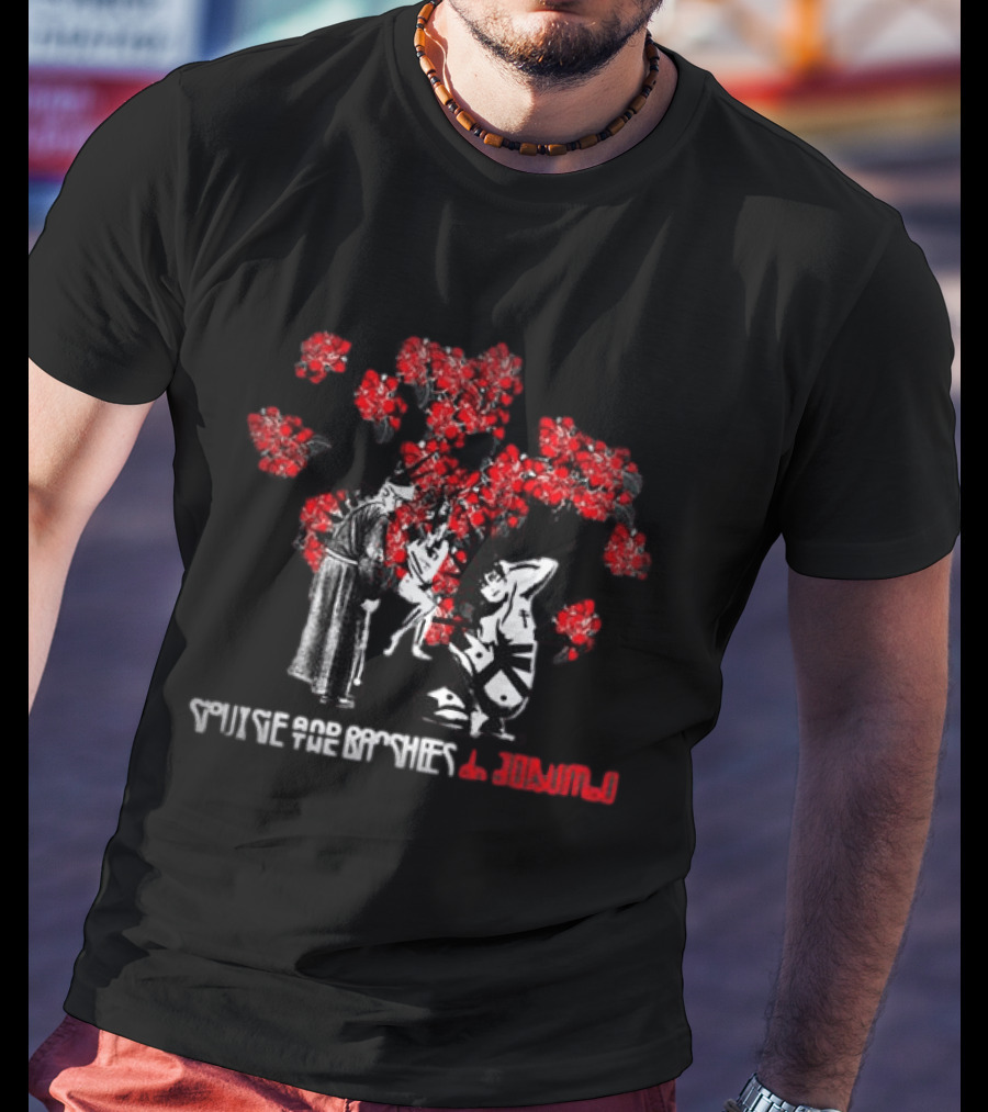 Siouxsie And The Banshees Downside Up Red Blossom T-Shirt