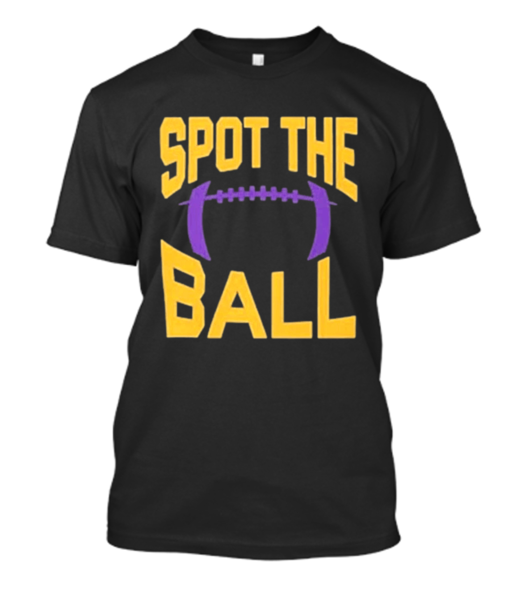 Spot The Ball Football Enthusiast Game Challenge T-Shirt