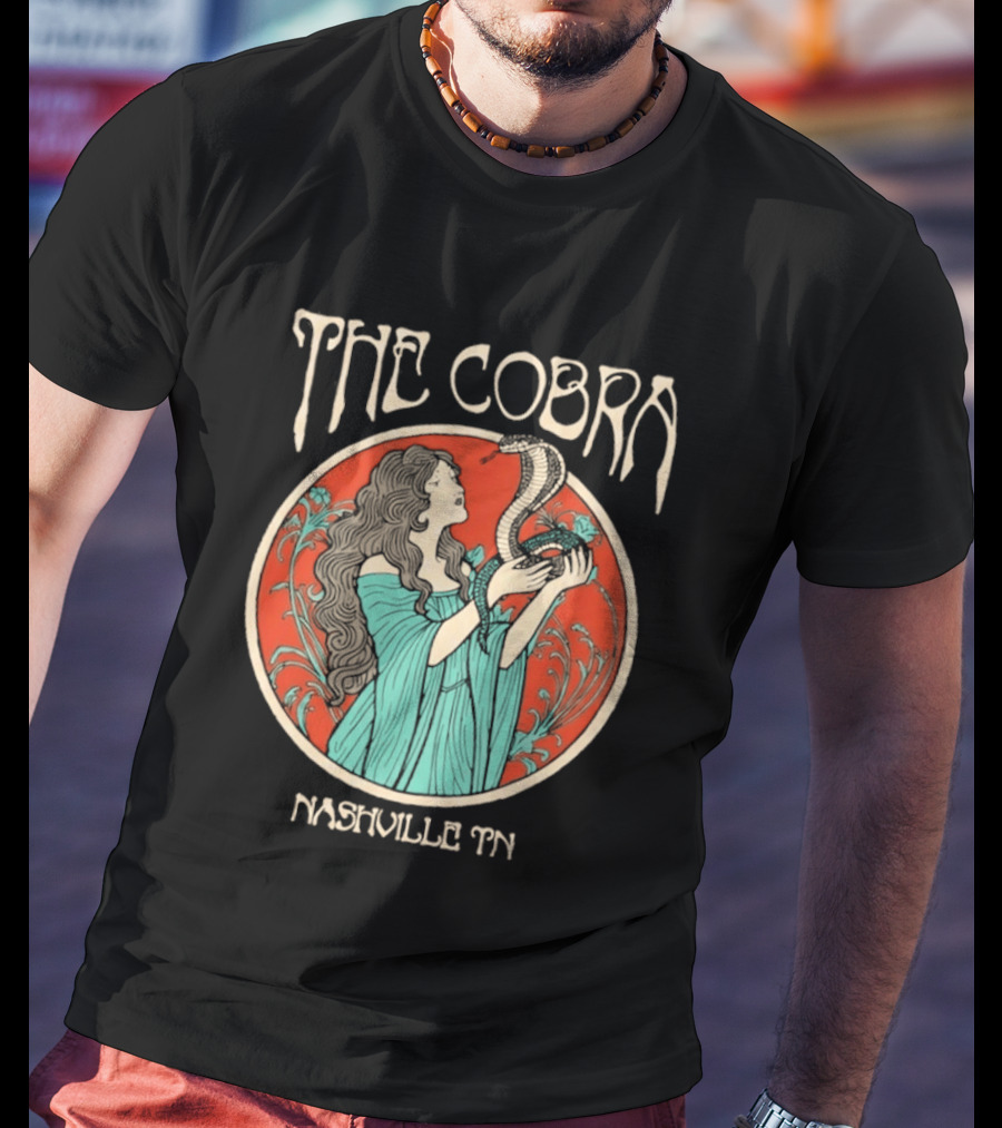 The Cobra Nashville TN Retro Snake T-Shirt