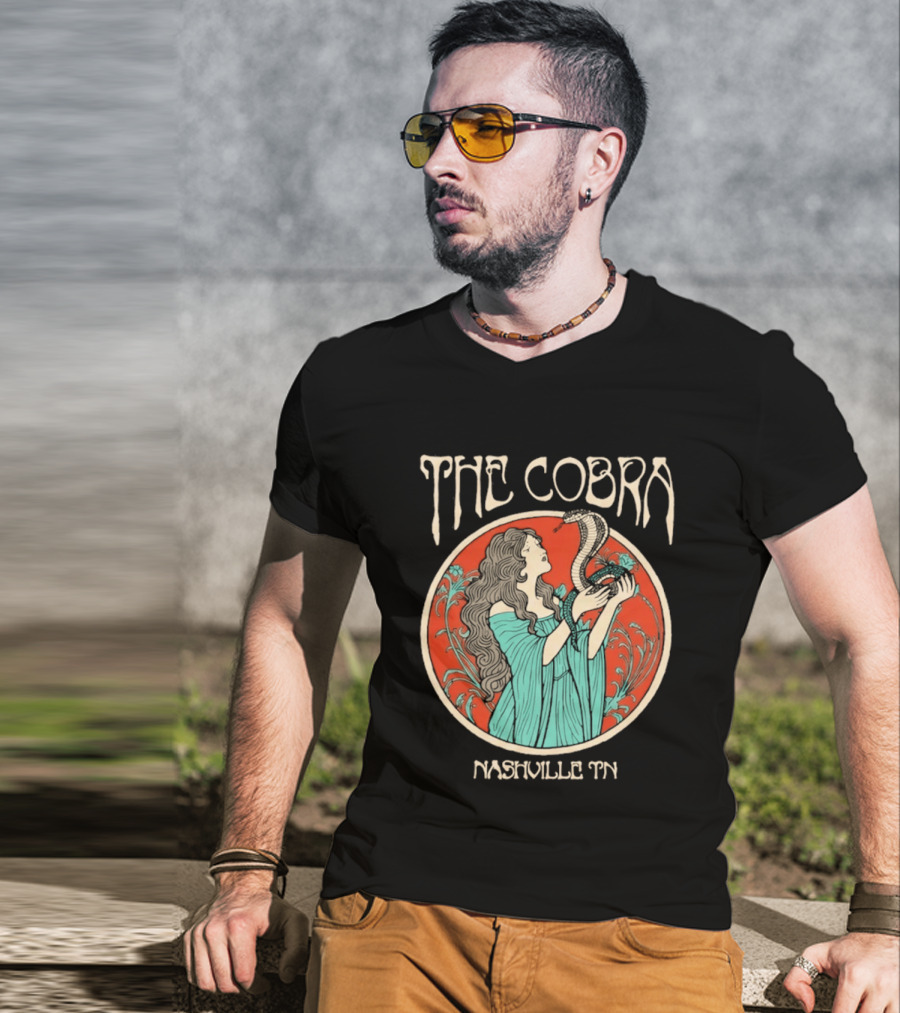 The Cobra Nashville TN Retro Snake T-Shirt