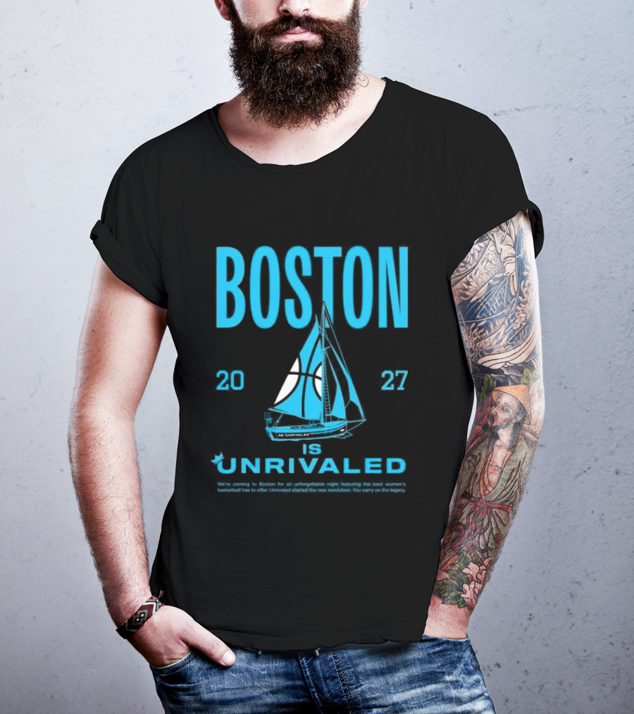 Boston Unrivaled Season 3 2027 Bus Tour T-Shirt