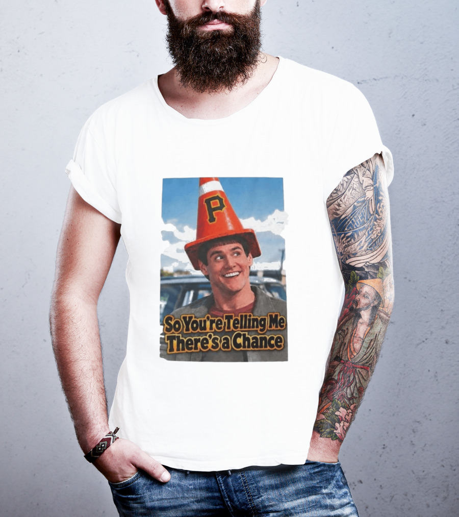 Jim Carrey Cone Hat P So You're Telling Me There's A Chance T-Shirt