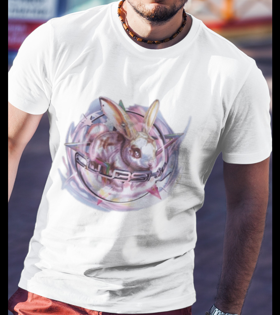 Shygirl Club Shy Rave Bunny Starburst T-Shirt